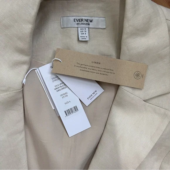 Ever New linen wrap dress - Picture 5 of 5